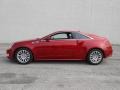 2012 Crystal Red Tintcoat Cadillac CTS Coupe  photo #8