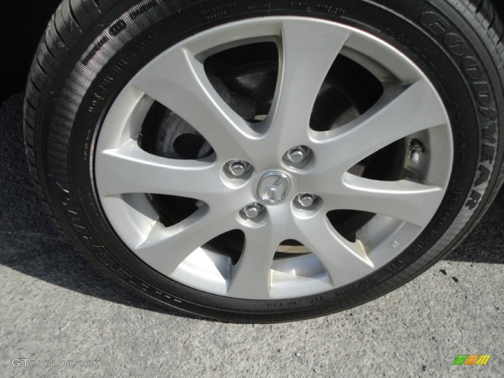 2011 MAZDA2 Touring - Crystal White Pearl / Black photo #10