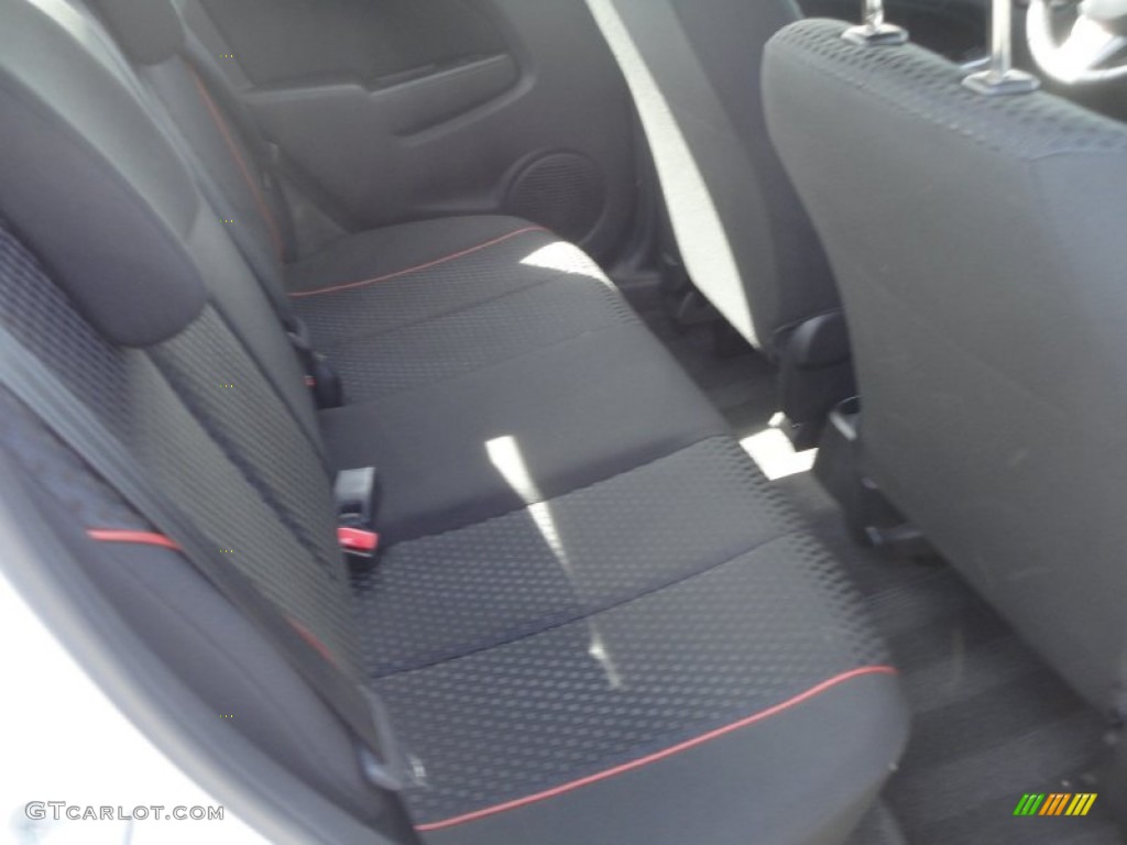 2011 MAZDA2 Touring - Crystal White Pearl / Black photo #17