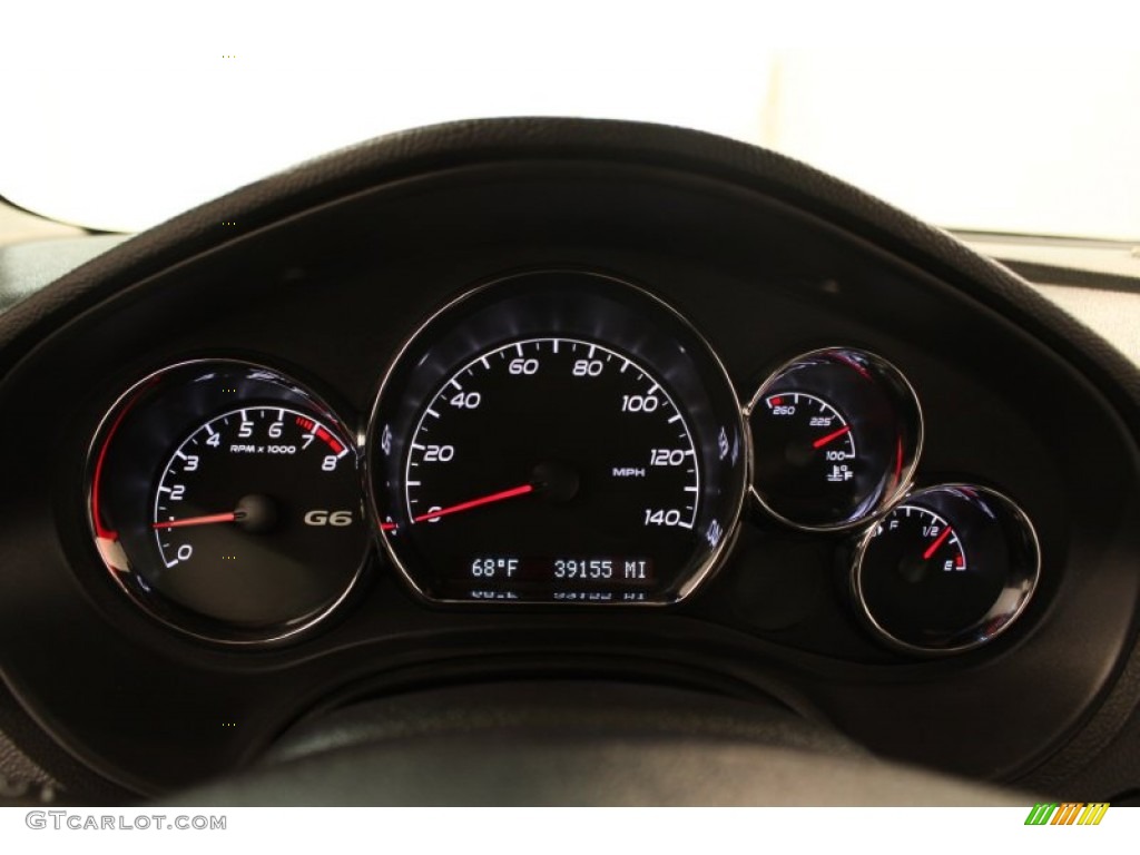 2010 Pontiac G6 Sedan Gauges Photos