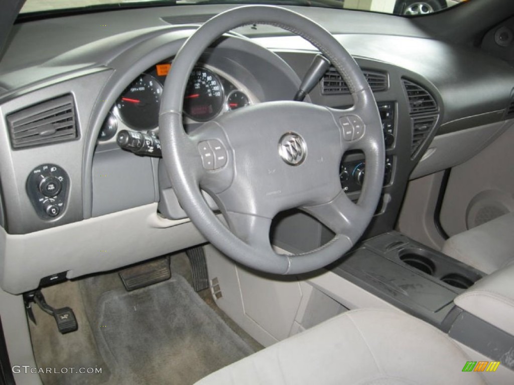2006 Buick Rendezvous CX Gray Dashboard Photo #79523068