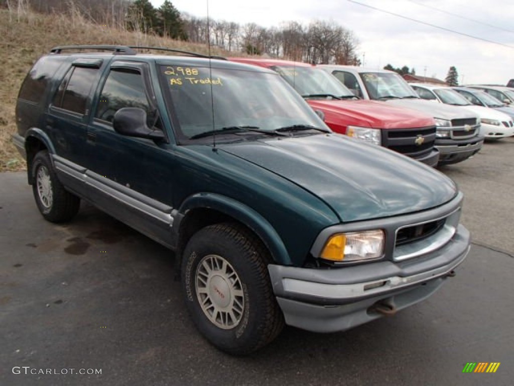 1996 Jimmy SLS 4x4 - Emerald Green Metallic / Gray photo #1