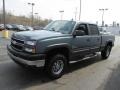 2007 Blue Granite Metallic Chevrolet Silverado 2500HD Classic LT Crew Cab 4x4  photo #5