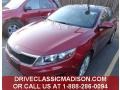 2011 Spicy Red Kia Optima EX  photo #1