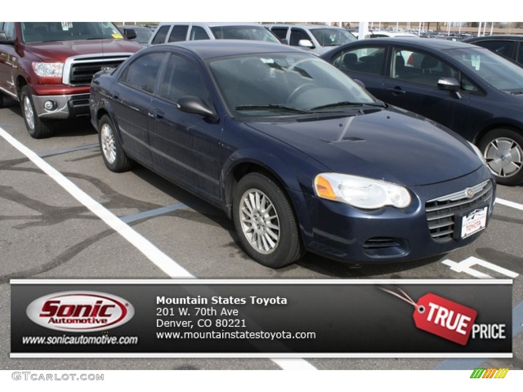 2005 Sebring Touring Sedan - Deep Blue Pearl / Dark Slate Gray photo #1