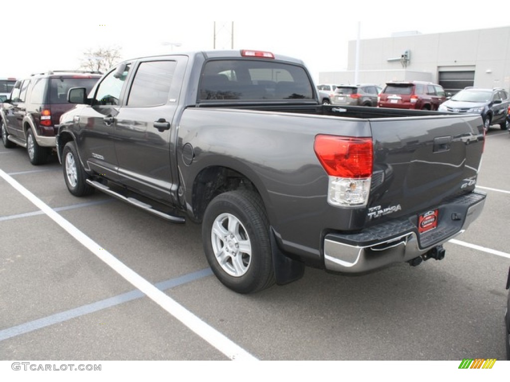 2011 Tundra SR5 CrewMax 4x4 - Magnetic Gray Metallic / Black photo #3