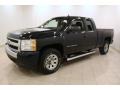 2008 Dark Blue Metallic Chevrolet Silverado 1500 LS Extended Cab 4x4  photo #3