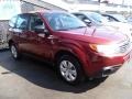 2009 Camellia Red Pearl Subaru Forester 2.5 X  photo #1