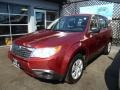2009 Camellia Red Pearl Subaru Forester 2.5 X  photo #3