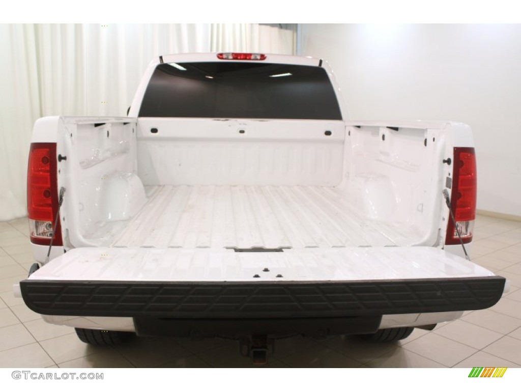 2010 Sierra 1500 SLE Extended Cab 4x4 - Summit White / Ebony photo #14