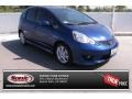 2010 Blue Sensation Pearl Honda Fit Sport  photo #1