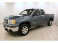 Stealth Gray Metallic 2011 GMC Sierra 1500 SLE Extended Cab 4x4 Exterior