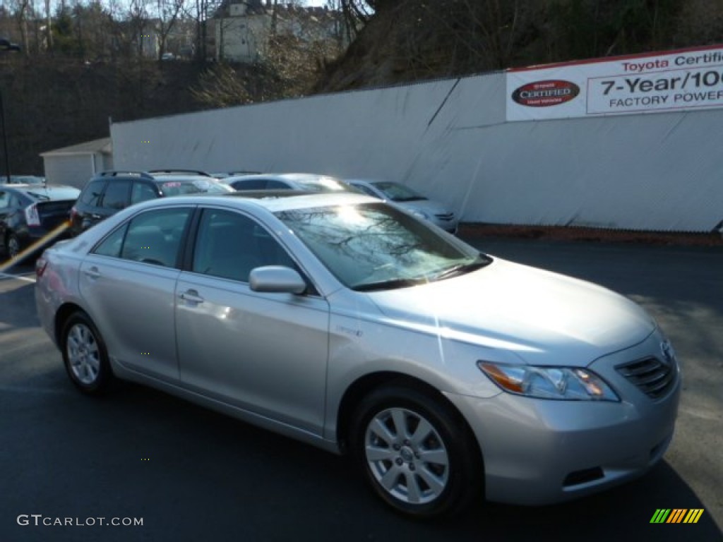 2008 Camry Hybrid - Classic Silver Metallic / Ash photo #1