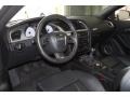 Black Silk Nappa Leather 2011 Audi S5 4.2 FSI quattro Coupe Dashboard