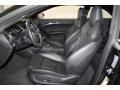Black Silk Nappa Leather Front Seat Photo for 2011 Audi S5 #79526312