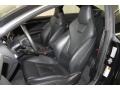 Black Silk Nappa Leather Front Seat Photo for 2011 Audi S5 #79526335