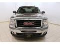 2009 Steel Gray Metallic GMC Sierra 1500 SLE Extended Cab 4x4  photo #2