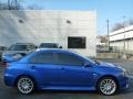 2011 Octane Blue Pearl Mitsubishi Lancer Evolution GSR  photo #10