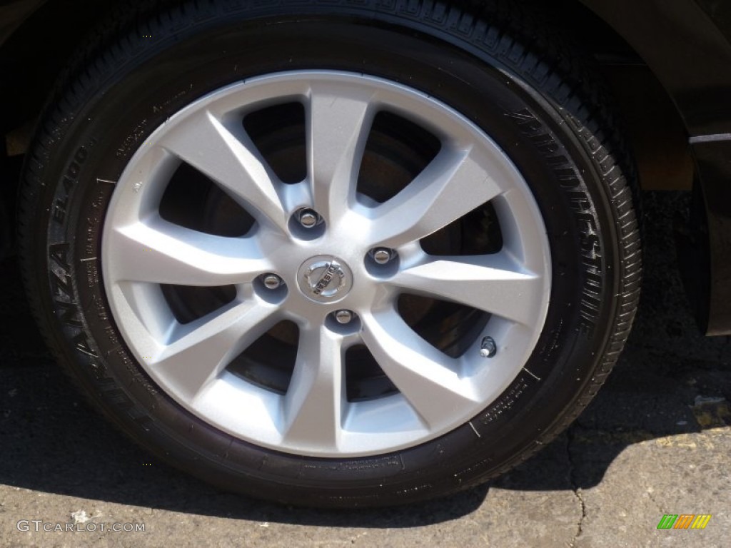 2010 Sentra 2.0 SL - Espresso Black Metallic / Charcoal photo #7