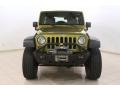 2008 Rescue Green Metallic Jeep Wrangler Unlimited Rubicon 4x4  photo #2