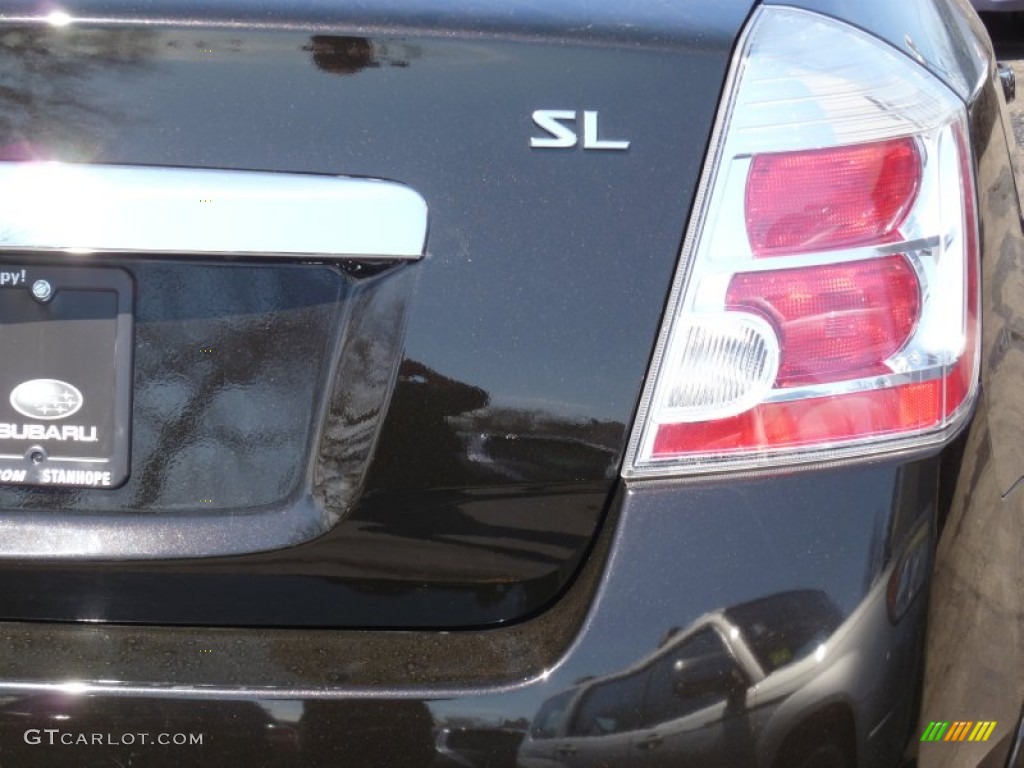 2010 Sentra 2.0 SL - Espresso Black Metallic / Charcoal photo #10
