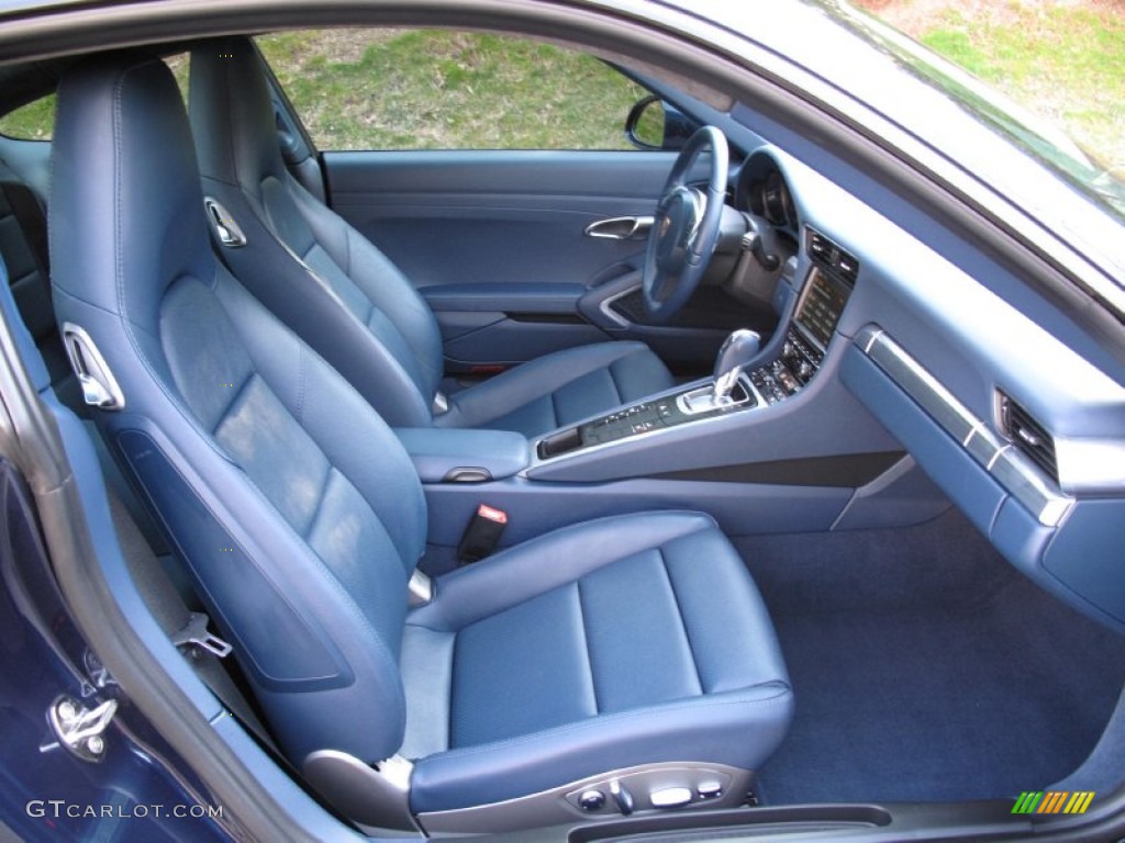 2012 911 Carrera S Coupe - Dark Blue Metallic / Sea Blue photo #13
