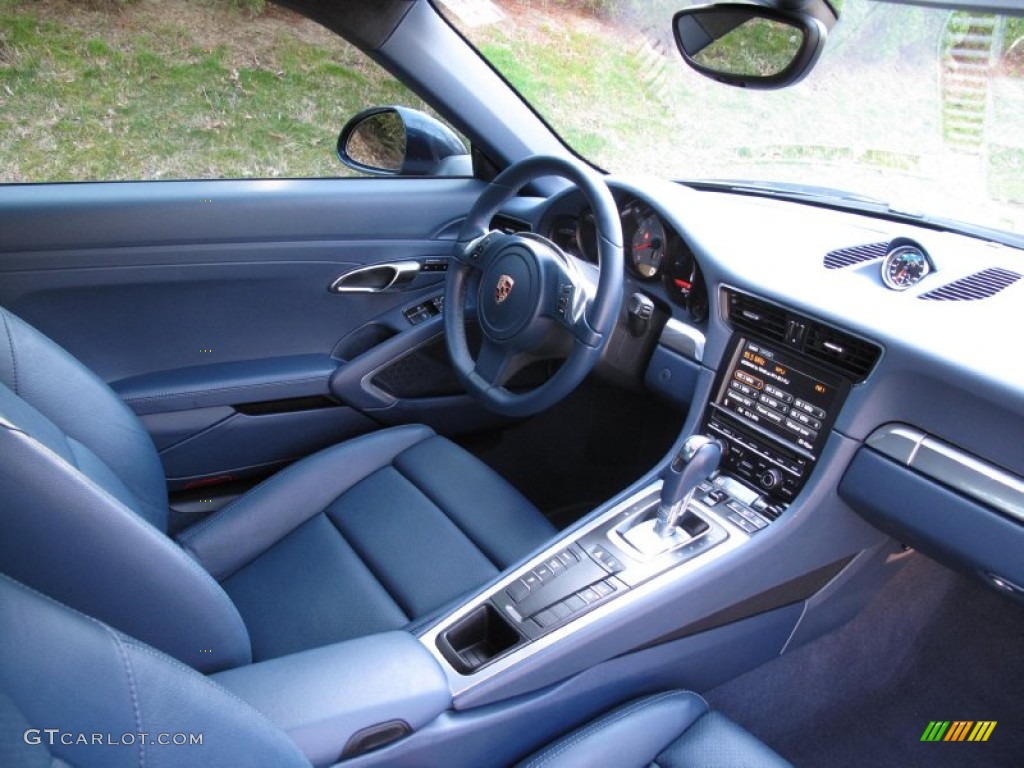 2012 911 Carrera S Coupe - Dark Blue Metallic / Sea Blue photo #14