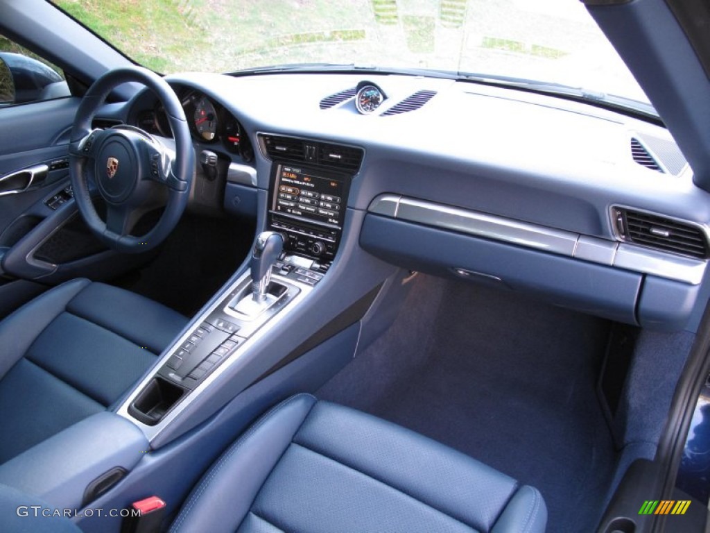 2012 Porsche 911 Carrera S Coupe Sea Blue Dashboard Photo #79529083