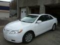 2008 Super White Toyota Camry XLE V6  photo #3