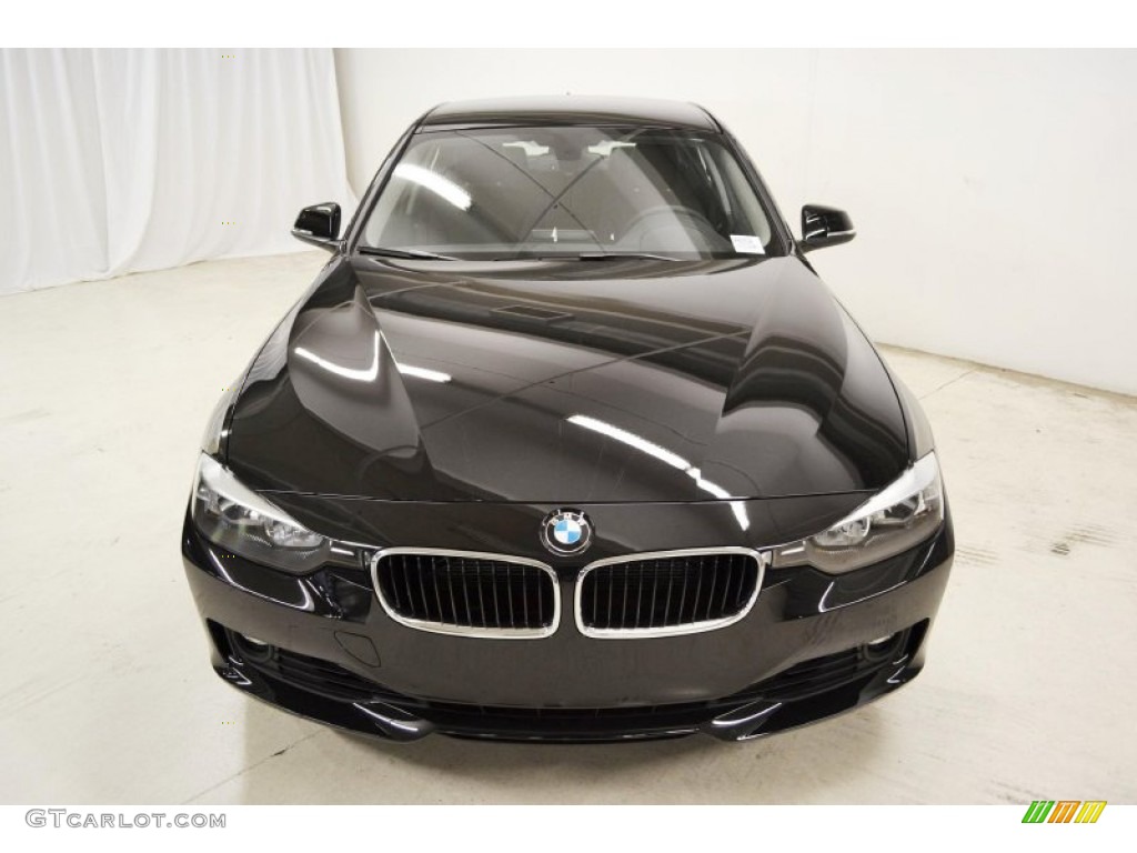 2013 3 Series 328i Sedan - Jet Black / Black photo #4