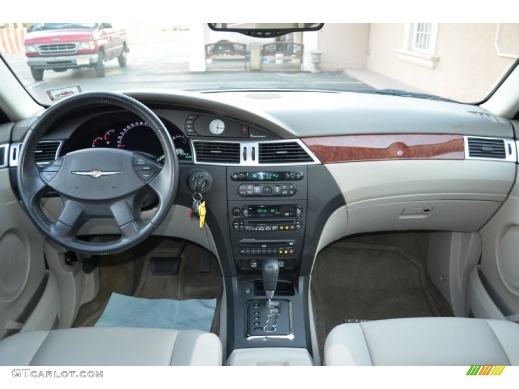 2007 Chrysler Pacifica Touring AWD Pastel Slate Gray Dashboard Photo #79531620