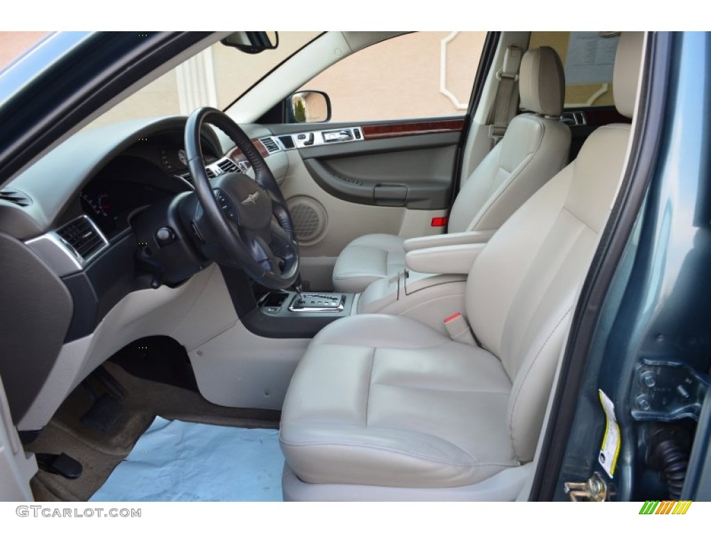 Pastel Slate Gray Interior 2007 Chrysler Pacifica Touring AWD Photo #79531659