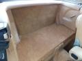 1989 Mercedes-Benz SL Class Parchment Interior Rear Seat Photo