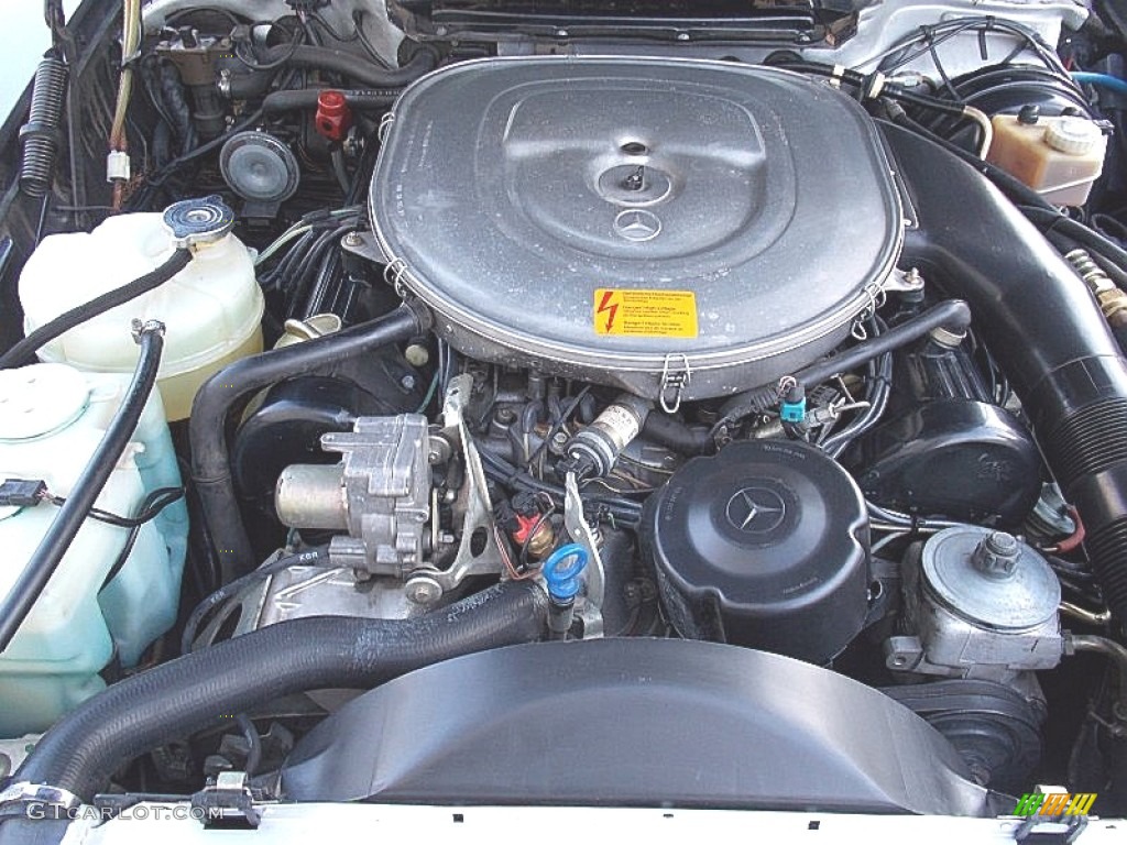 1989 Mercedes-Benz SL Class 560 SL Roadster 5.6 Liter SOHC 16-Valve V8 Engine Photo #79532643