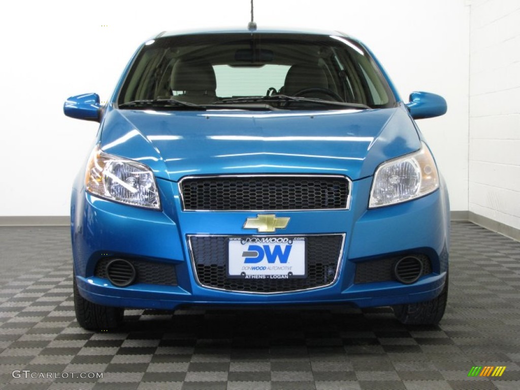 2009 Aveo Aveo5 LS - Bright Blue / Neutral photo #2