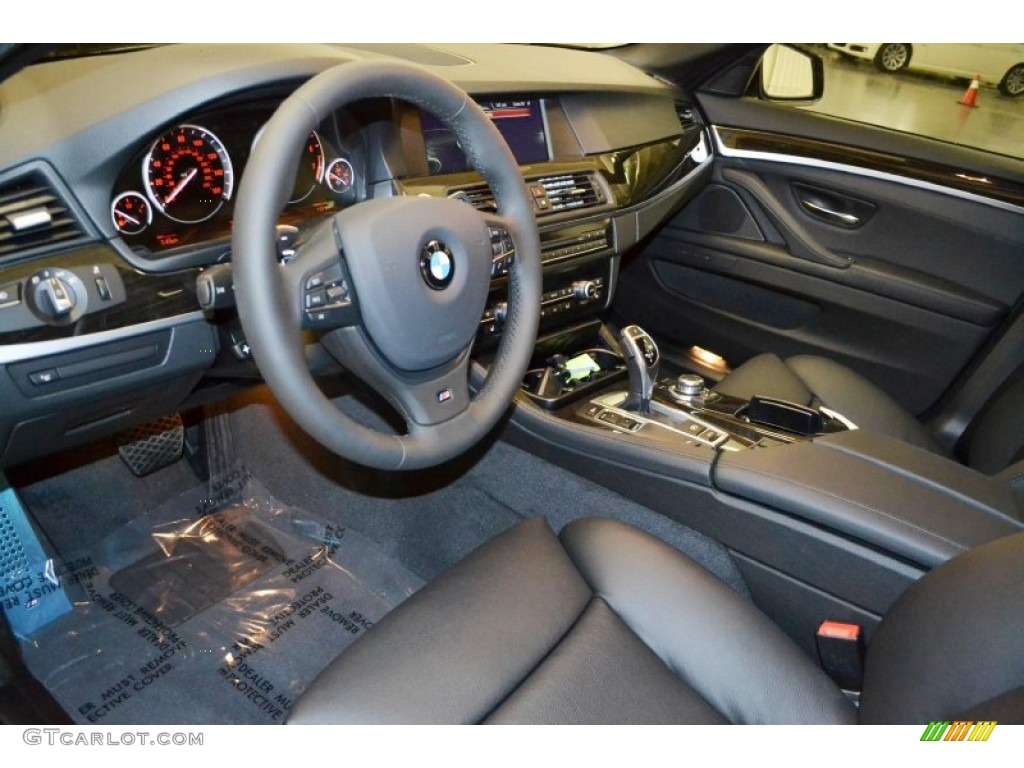 2013 5 Series 535i Sedan - Jet Black / Black photo #6