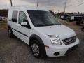 Frozen White 2013 Ford Transit Connect XLT Wagon Exterior