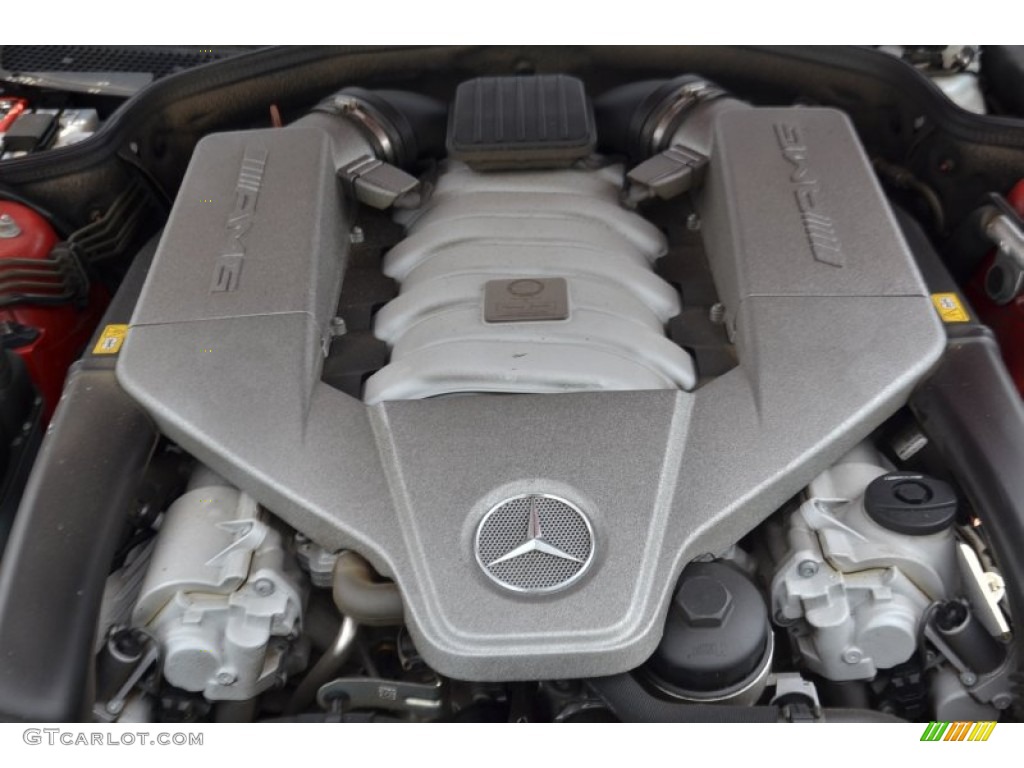 2009 Mercedes-Benz SL 63 AMG Roadster 6.3 Liter AMG DOHC 32-Valve VVT V8 Engine Photo #79533566