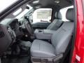 Steel 2013 Ford F550 Super Duty XL Regular Cab Chassis 4x4 Interior Color