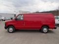 2013 Vermillion Red Ford E Series Van E150 Cargo  photo #5