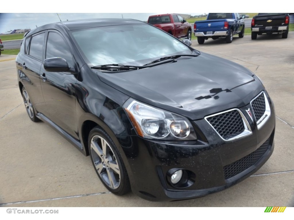 Jet Black Metallic 2009 Pontiac Vibe GT Exterior Photo #79534184