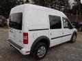 2013 Frozen White Ford Transit Connect XLT Wagon  photo #8