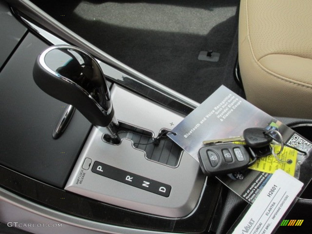 2013 Elantra Limited - Desert Bronze / Beige photo #8