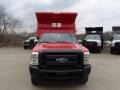 Vermillion Red - F350 Super Duty XL Regular Cab 4x4 Dump Truck Photo No. 3