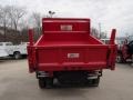 2013 Vermillion Red Ford F350 Super Duty XL Regular Cab 4x4 Dump Truck  photo #7