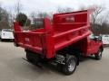 2013 Vermillion Red Ford F350 Super Duty XL Regular Cab 4x4 Dump Truck  photo #8