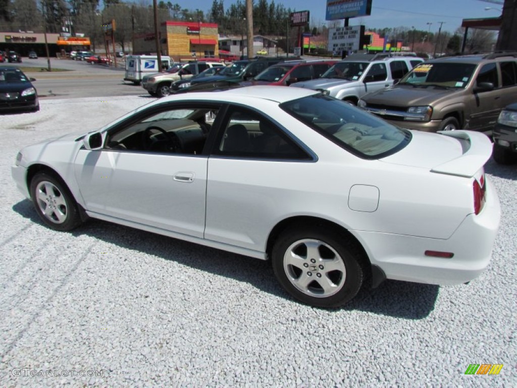 2000 Accord EX V6 Coupe - Taffeta White / Charcoal photo #8