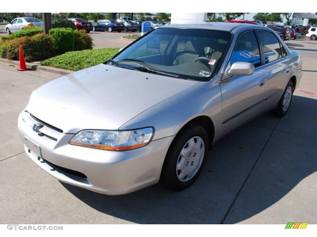 1998 Accord LX Sedan - Heather Mist Metallic / Ivory photo #3