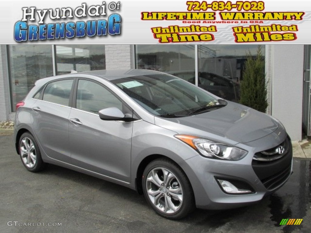 2013 Elantra GT - Titanium Gray Metallic / Black photo #1