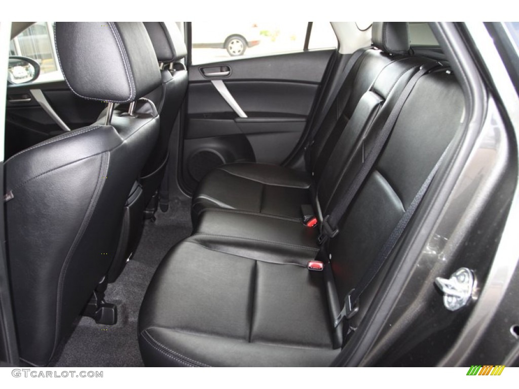 2011 Mazda MAZDA3 s Grand Touring 5 Door Rear Seat Photo #79537216